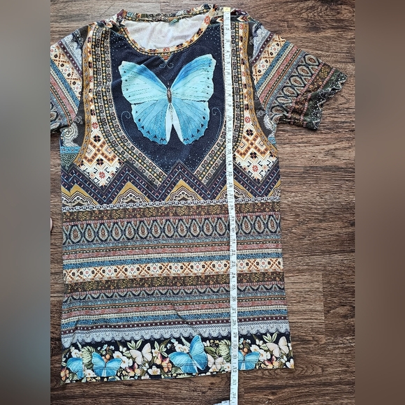 FARM Butterfly T-Shirt Dress - Picture 5 of 10